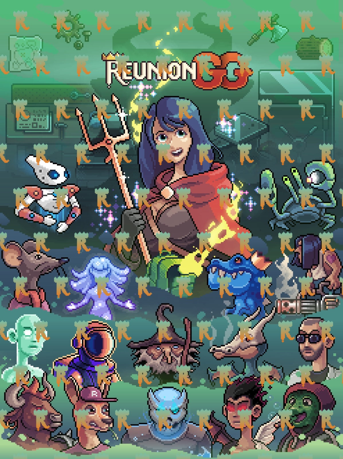 Reunion.GG 2023 Poster + Sticker (Pre-Order)
